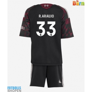 Billiga Liverpool Ronald Araujo #33 Tredjeställ Barn 2026-27 Kortärmad (+ Korta byxor)